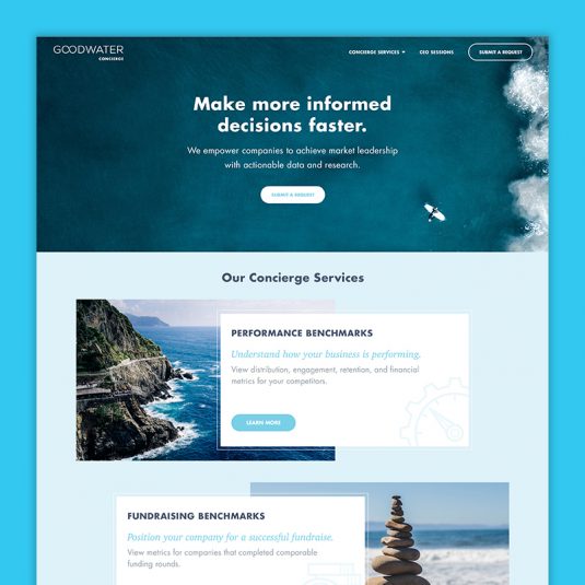 charity water Donation Card Greg Yagoda Design